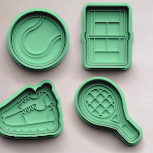 Tennis Cookie Cutters | Cookie Cutters | Cookie Cutter | Cookie Mold | Cookie Mold | Tennis Molds