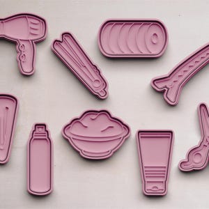 Hairdresser cookie cutter | Cookie cutters | Cookie cutters | Cookie shape | Cookie shape | Cookie cutter | Hairdresser gift