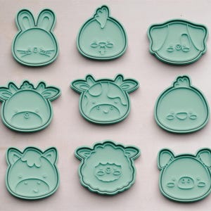 Farm animals cookie cutters | Cookie cutters | Cookie cutters | Cookie shape | Cookie shape | Cookie cutters |