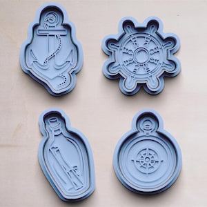 Maritime cookie cutters | Cookie cutters | Cookie cutters | Cookie shape | Cookie shape | Cookie cutters | Nautical shapes