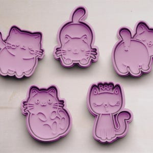 Cats II Cookie Cutter | Cookie Cutters | Cookie Cutter | Cookie Shape | Cookie Shape | Cookie Cutters | Cat Cookies