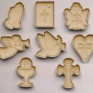 Communion cookie cutter | Cookie cutters | Cookie cutters | Cookie cutter | Cookie mold | Cookie mold | Cookie cutter | Church gift