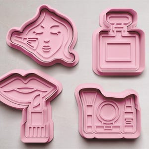 Beauty cookie cutters | Cookie cutters | Cookie cutters | Cookie mold | Cookie mold | Influencer gift | Make-up cookies