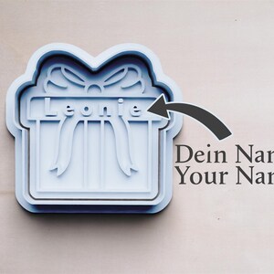 Personalizable cookie cutter | Cookie cutter with desired name | Cookie cutter | Cookie mold | Birthday cookies | Personalized cookie mold