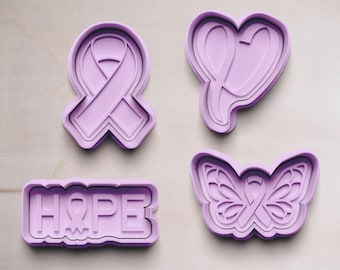 Breast Cancer Cookie Cutter | Cookie Cutters | Cookie Cutter | Cookie Shape | Cookie Shape | Cookie Cutter | Hope