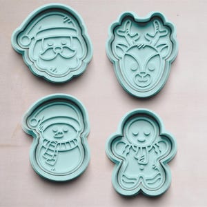 Christmas I Cookie Cutters | Cookie Cutters | Cookie Cutter | Cookie Mold | Cookie Mold | Christmas Cookie Cutters