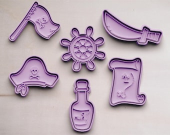Cortadores de biscoitos piratas | Cortadores de biscoitos | Cortadores de Biscoitos | Cortador de biscoitos | Molde para biscoitos | Molde para biscoitos | Cortadores de biscoitos | Biscoitos piratas