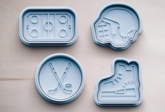 Eishockey Keksausstecher | Ausstecher | Cookie Cutters | Ausstechform | Keksform | Plätzchenform | Plätzchenausstecher | Eishockey Geschenk