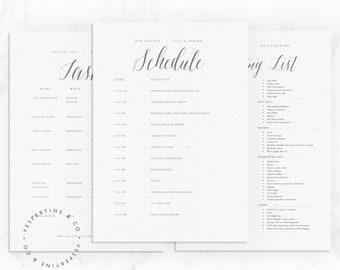 wedding timeline template bridal wedding day schedule etsy