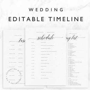 Könnte beinhalten: Eine druckbare Hochzeitsplanungsvorlage mit rustikalem Hintergrund. Die Vorlage enthält einen Zeitplan, eine Aufgabenliste und eine Checkliste für den Hochzeitstag.