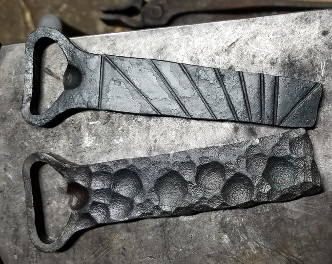 Hand forged bottle opener *bottle opener *blacksmith made *beer bottle opener