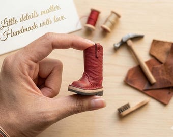 Cowboy-Stiefel für Neo Blythe, Obitsu 22/24