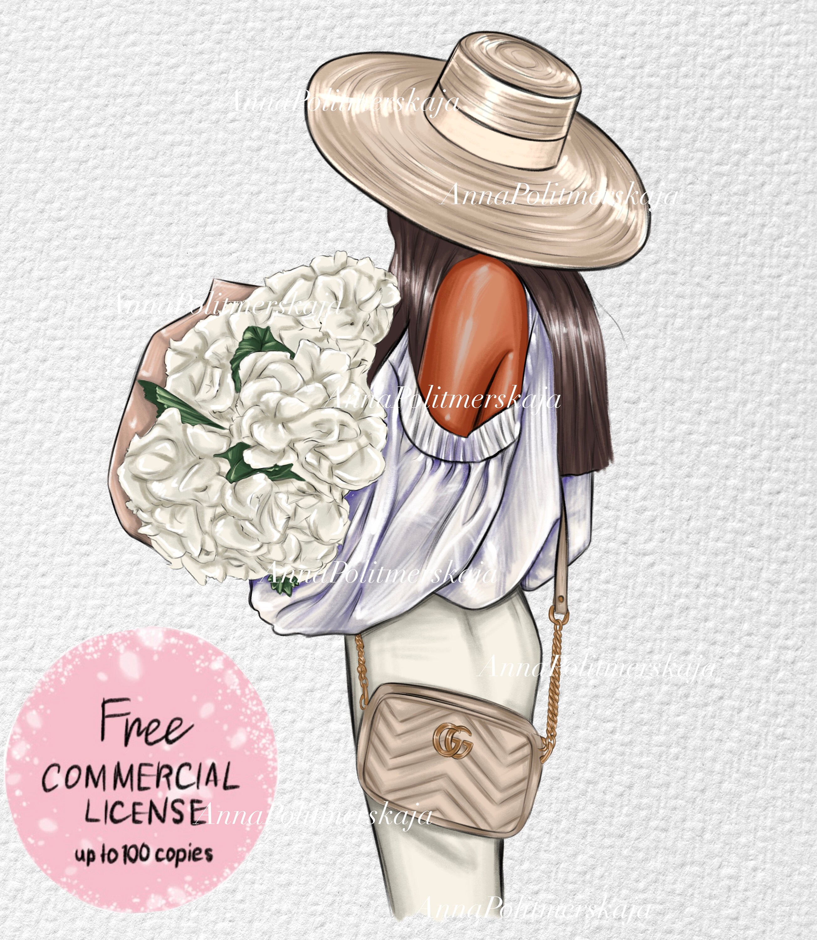 Flapper Fashion Sketch Woman With Hat Notebook | forum.iktva.sa