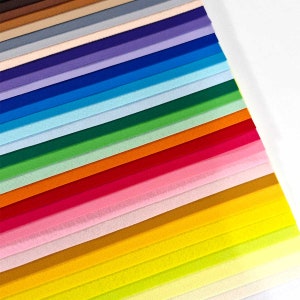 Felt sheets 9”x12” Top quality 30x22cm craft felt Crafting 60x270cm roll felt polyester felt