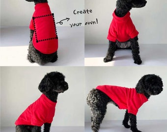 Personalized Wording Style Custom Dog Shirt Tee Graphic Tee Custom Pet Clothing