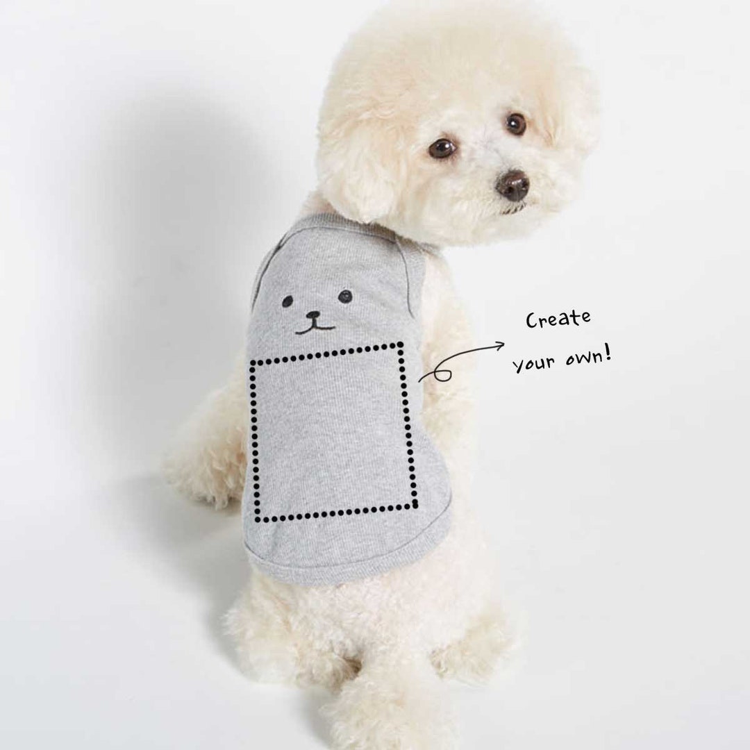 Custom Dog T Shirt, Personalized Dog Clothing With Your Dogs Name or