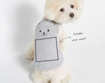 Custom Dog T Shirt, Personalized Dog Clothing With Your Dogs Name or Quote