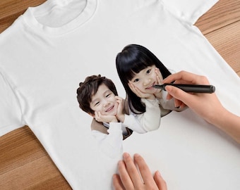 Custom Shirt, Custom Photo Shirt, Personalized Tshirt, Custom Portrait