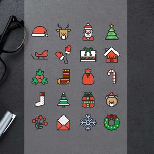 Iron Transfer Print Designs heat press machine ready to press Christmas ver.1 #30141d