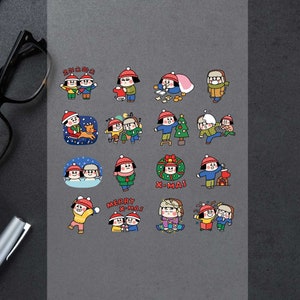 Iron Transfer Print Designs heat press machine ready to press X-mas #30143d