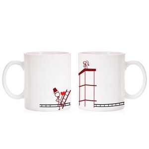 Personalized couples mug, Gifts for him, Gifts for her, Couples Gift, Valentines day Gift - MTF20516