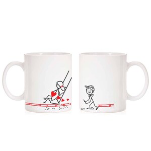 Personalized couples mug, Gifts for him, Gifts for her, Couples Gift, Valentines day Gift - MTF20518