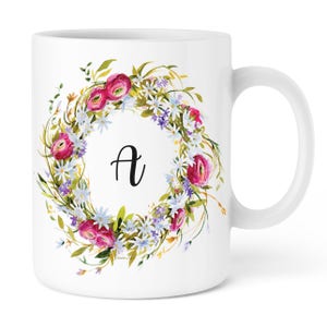 Personalized Initial Mug, Created With Your initial for for anyone Personalized Gift