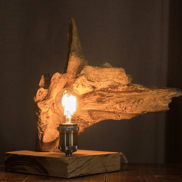 Driftwood Lamp - Etsy