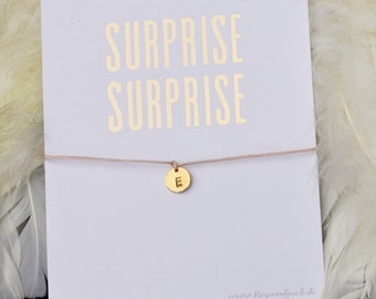 Bracelet Gift Surprise Card Letter