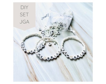DIY set of bracelets for your hen party // craft set JGA
