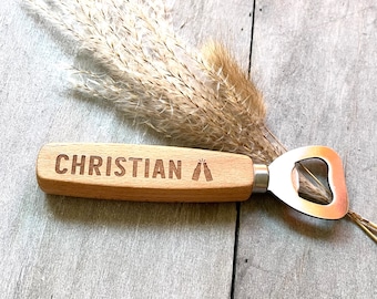 bottle opener personalized gift man