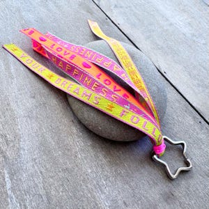 Keychain - Lanyard neon - Keychain festival band