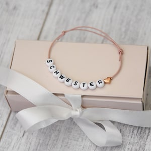 Armband Schwester Schwesterherz