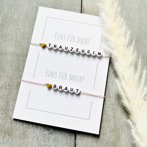 Bracelet Set Bride and Maid of Honor image 6