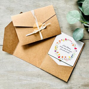 Karte Armband Geschenk Mutter Mama Pocketfold