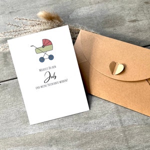 Tarjeta de petición de madrina