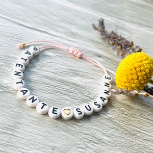 Bracelet marraine // cadeau // question parrain // bracelet personnalisé