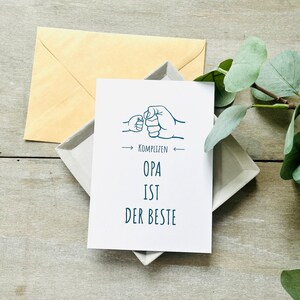 Il nonno è la migliore busta per carte