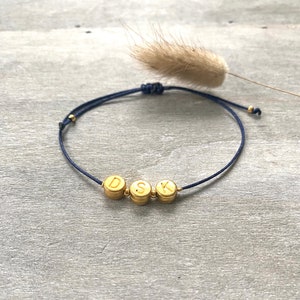 Pulsera - 3 letras - iniciales