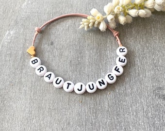 Bridesmaid Bracelet // Bridesmaid Gift // JGA // Bridesmaid Bracelet // Ask Bridesmaid
