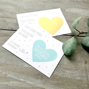Carte à gratter marraine demander surprise