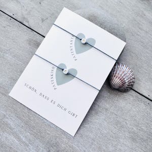 Card and bracelet godmother and godchild / One for you, one for me / Godmother gift / Star bracelet for two / Godparent gift