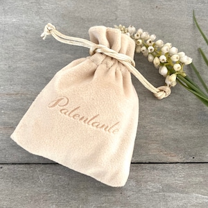 laser engraved velvet bag godmother