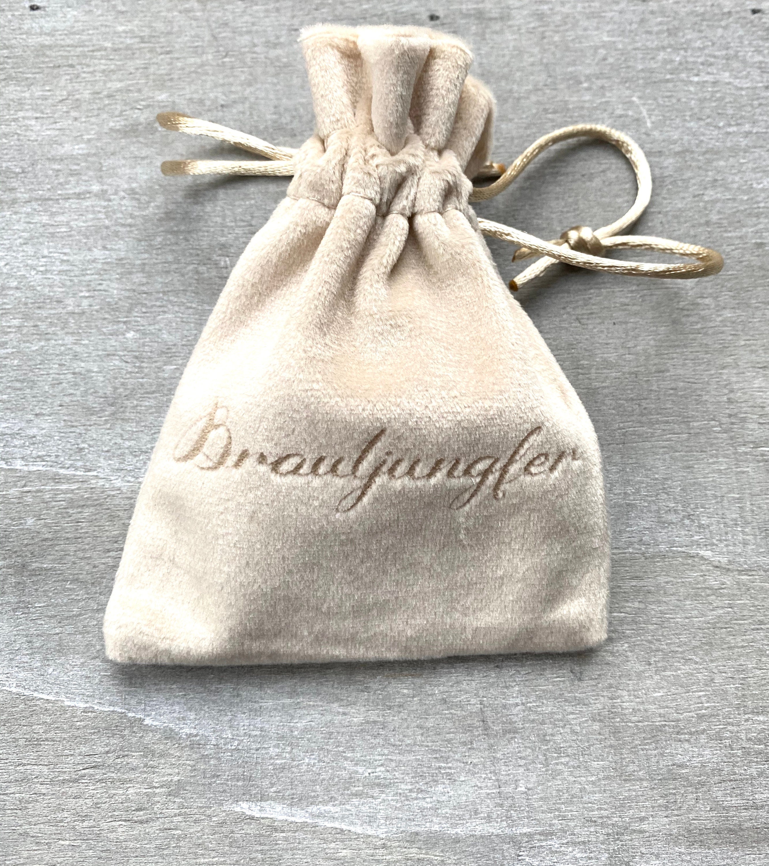 Laserengraved Velvet Bag Bridesmaid Etsy UK