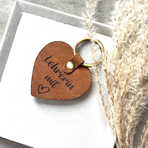 Keyring - Teacher with heart