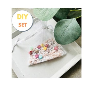 Set DIY para 2 pulseras con cuentas y letras que puedes elegir tú misma