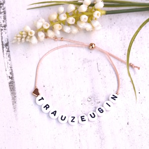 Maid of Honor Bracelet - Gift for Maid of Honor - also available as bridesmaid or bride