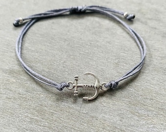 Bracelet - Ancre - Love, Bracelet Ancre avec gravure "Love", bijoux maritimes