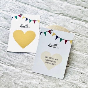 Carte à gratter carte à gratter tu vas être arrière grand-père // Faire-part // Surprise // Billet porte-bonheur // Mamie Papy Tante Oncle Arrière Mamie