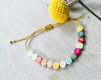 Bracciale mamma // Mamma preferita // Bracciale di perle // Regalo per tua madre